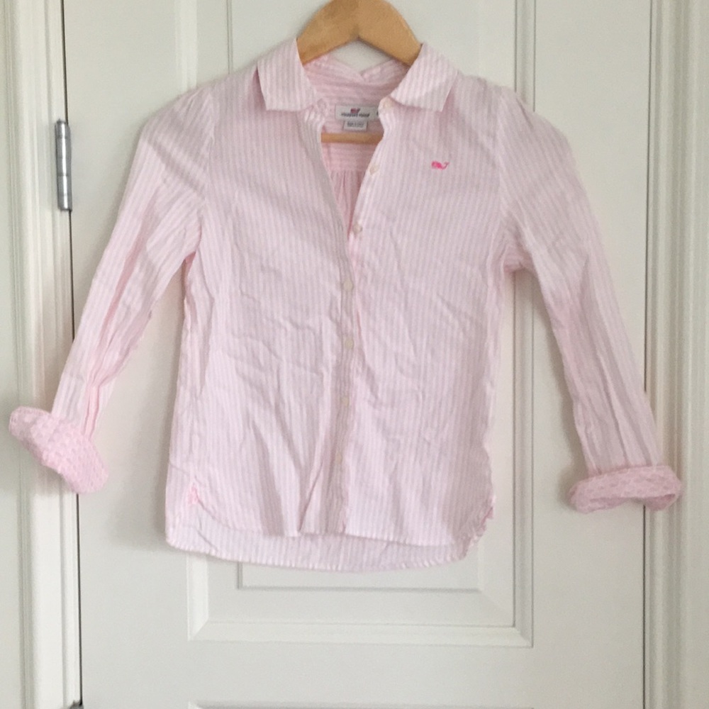 Girls vineyard vines shirt